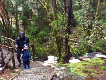 Why Cradle Mountain In The Rain Is Great For Kids