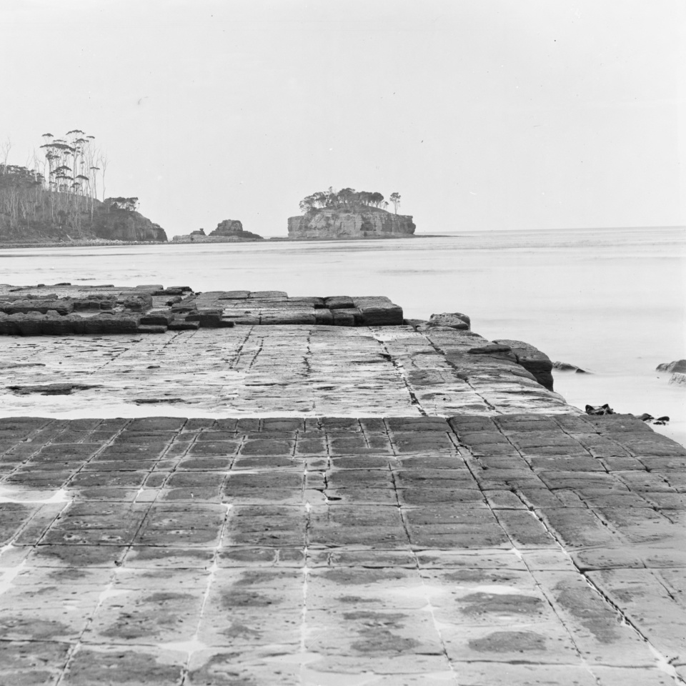 Tessellated Pavement, 1892. Tasmanian Archive Heritage Office