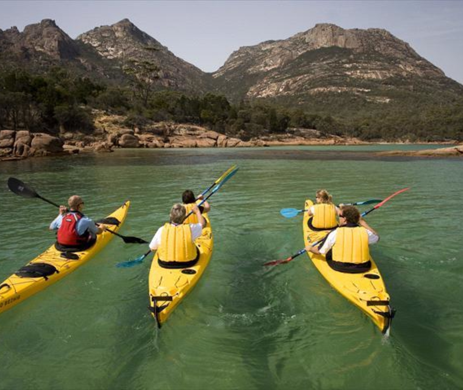 Tassie4Kids The Paddle experience National Park
